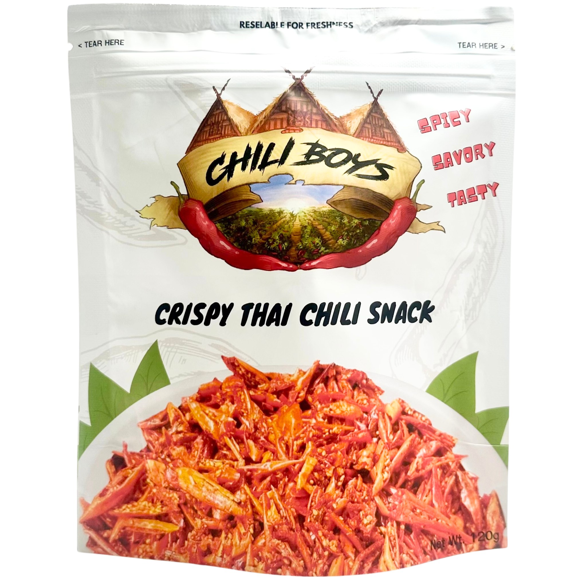 Snack Crujiente De Chile Tailandés - 120g 